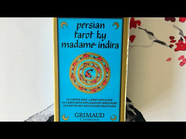 👉Tarot persan de Madame Indira aux éditions Grancher - review 