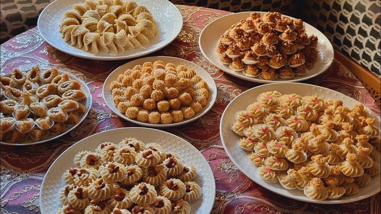 7 اشكال من حلويات اللوز نحو✈️ فرنسا🇲🇫