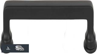 Atlas Homewares A103 BL Oskar Collection Pull Matte Black