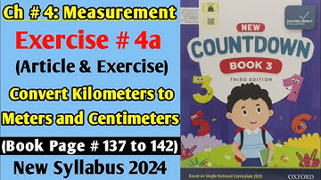 Exercise 4a (Page # 137 to 142) Oxford New Countdown Grade 3 by Iqra Zahra