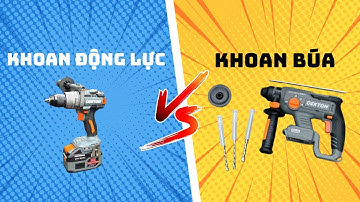 Phân Biệt Máy Khoan Động Lực Và Máy Khoan Búa, Ứng Dụng Vào Đúng Mục Đích Sử Dụng 👌🏼