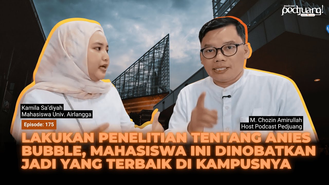 Lakukan Penelitian Tentang Anies Bubble, Mahasiswa Ini Dinobatkan Jadi yang Terbaik di Kampusnya