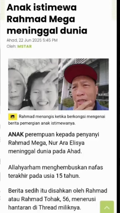 Info Selebriti.|Al-fatihah.