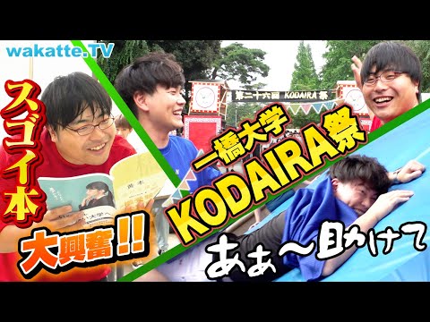 大興奮 一橋の学園祭 KODAIRA祭 を全力で楽しむ 一橋志望必見の神参考書 プロレスにも Wakatte TV 900