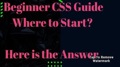 Beginner CSS Exam Guide - Where to Start?