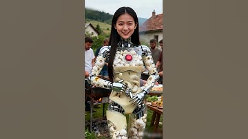 Mujdei Sauce Dispenser Robot, in Service #futuristic #robot #technology #humanoid #AI