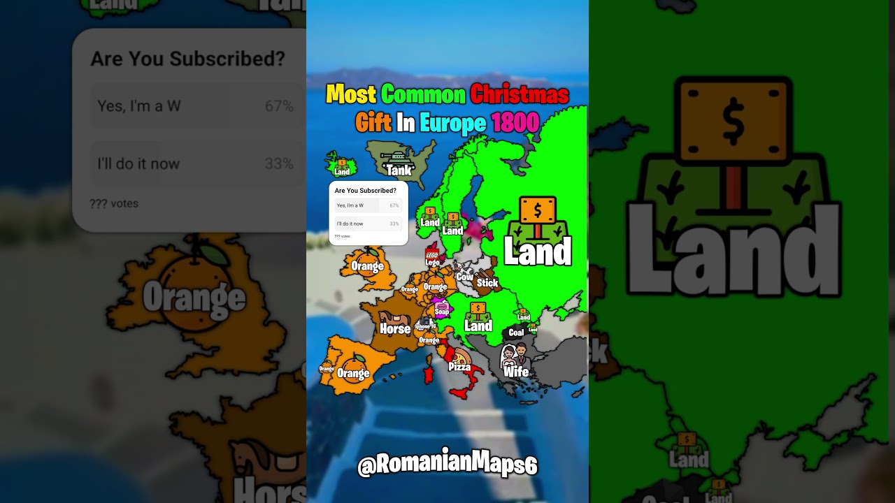 Most Common Christmas Gift In Europe 1800 