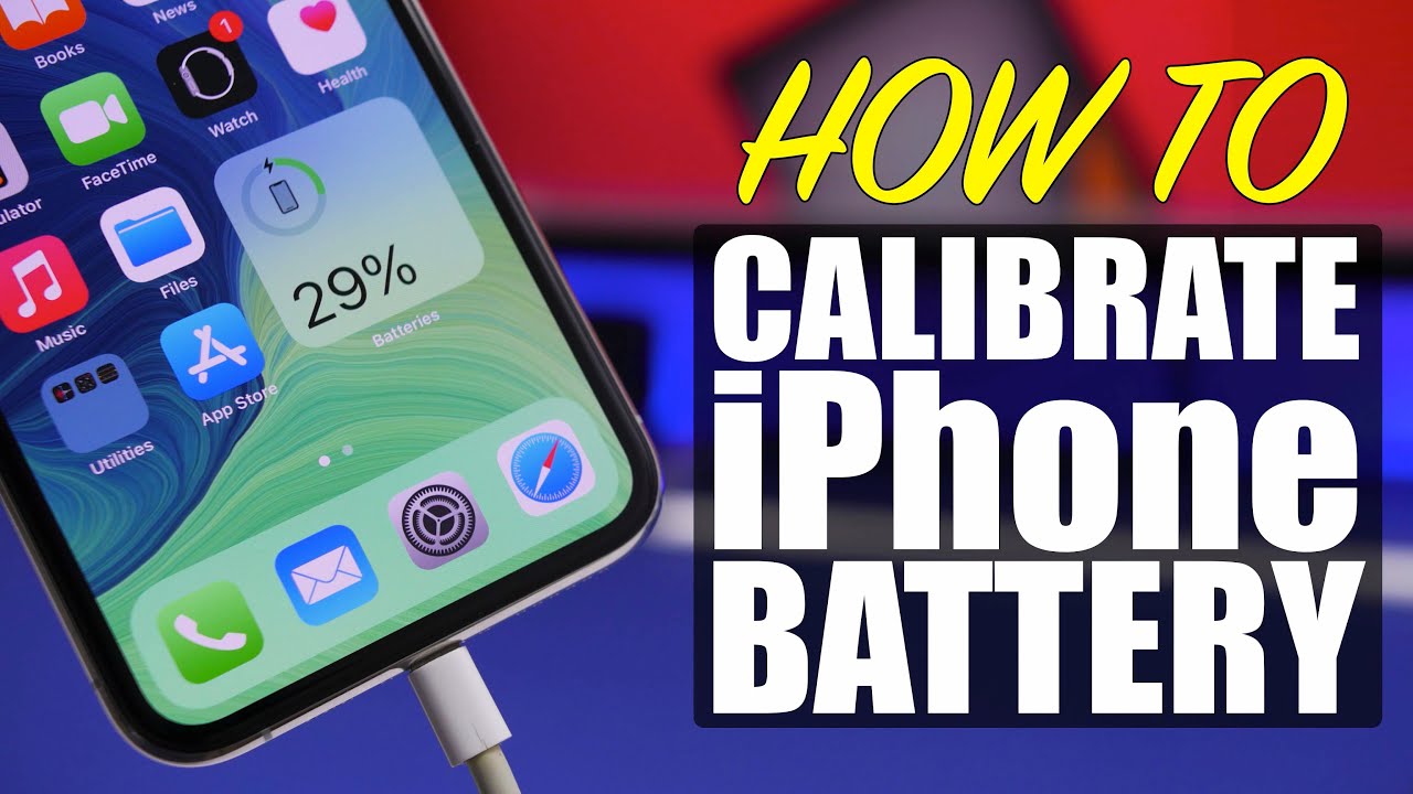 elefant pust overalt How To CALIBRATE iPhone Battery ! - YouTube
