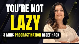 The 4 Hidden Emotional Patterns Behind Procrastination (and How to Break Free in 3 Mins)