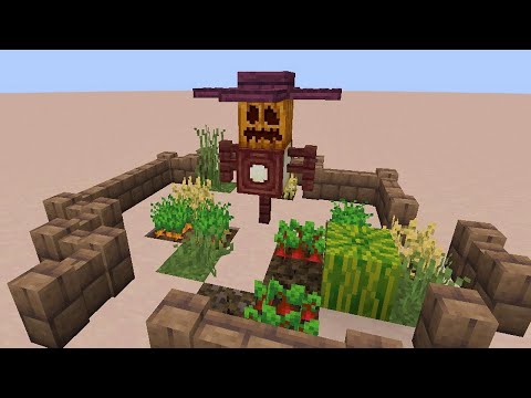 Minecraft:: Пугало Shorts | Майнкрафт Как Построить Огородное Чучело