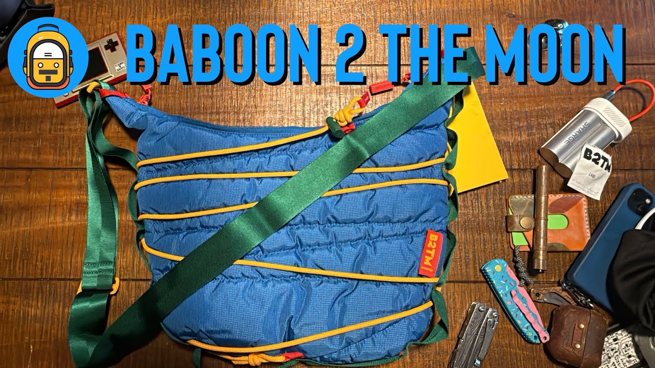 Moon Bag Review—Cute Colors, but Can It Carry?  Baboon 2 The Moon
