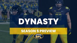 Central Oklahoma RFCL Season 5 Preview | NCAA 24 Dynasty