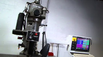 Bridgeport V2xt 3 axis cnc milling machine mill dx32 control w manuals part 2