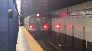 IND Fulton Street Line Special: A and F Trains at Broadway Junction (R160, R179, R211)
