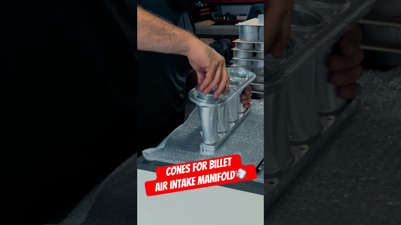 Cones for Billet Air-intake Manifold 💨 