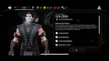 Mk Mobile. Krypt Store Review! Lizard Noob Saibot Best Character In Shop?!