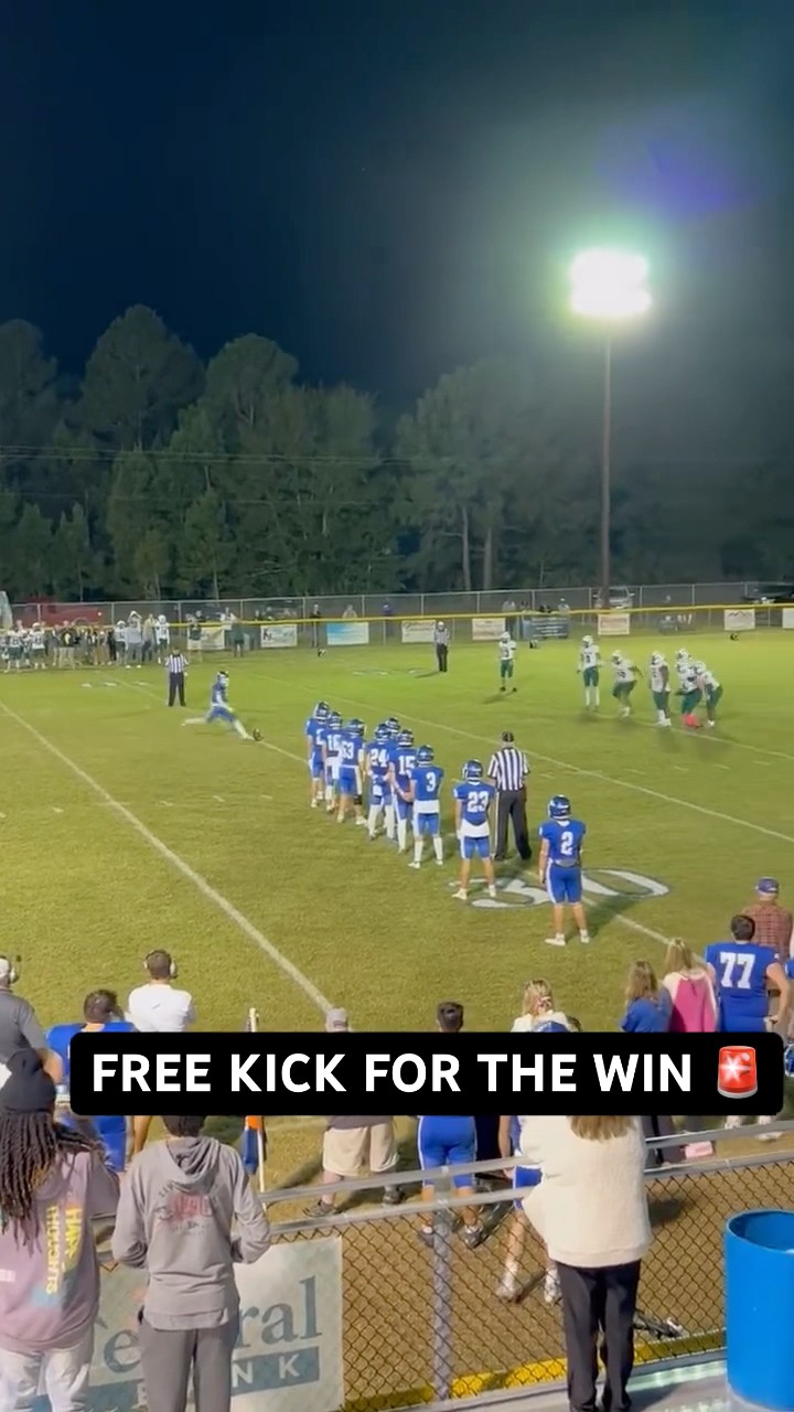 47-yard free kick for the WIN! ? #shorts