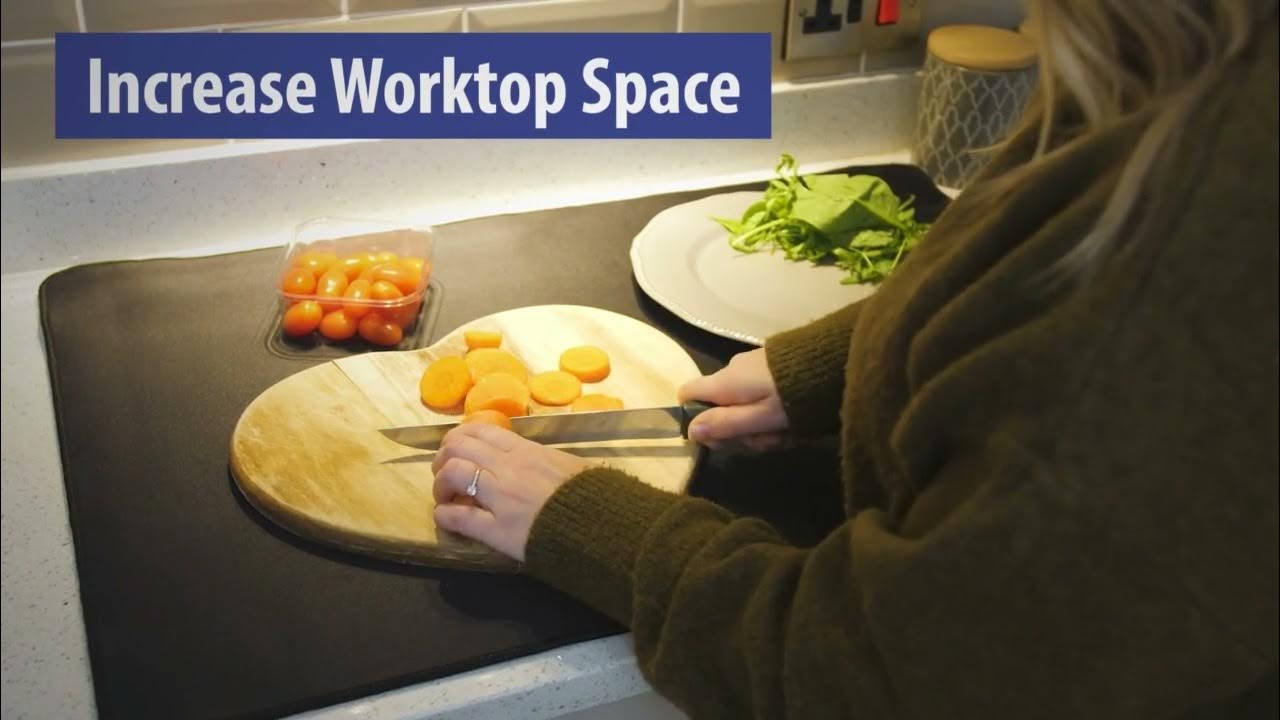 Stove Cover Protects Electric Stove Washer Dryer Top Foldable Prevent