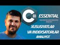 10-dars.Amaliyot Xususiyatlar va indeksatorlar.