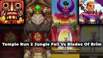 Temple Run 2 Jungle Fall Vs Blades Of Brim - Android,iOS All Levels Game Play Endless Run - #210621