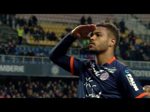HIGHLIGHTS: record signing Steve Mounié in action!