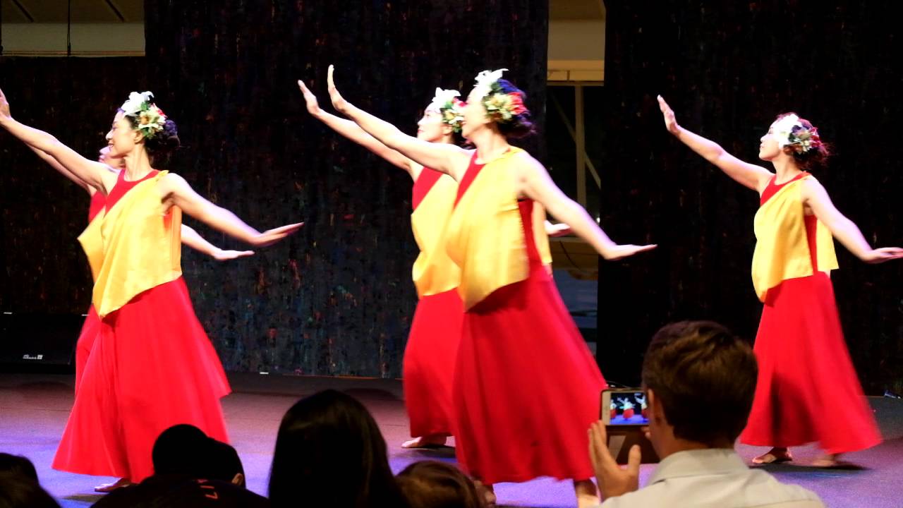 Halau Hula Keala Kupono Lani @ Esplande concourse clip 9155 wide angle