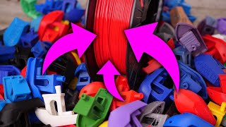 Recycling all my 3DBenchys into new Filament