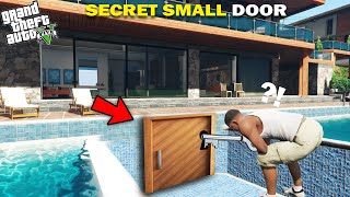 GTA 5 : Franklin Found Secret Bunker Near Franklin's Swimming Pool in GTA 5.. (GTA 5 Mods) screenshot 4