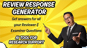 Review Response Generator | Get Answers for All Reviewer & Examiner Questions | LMS Solution AI