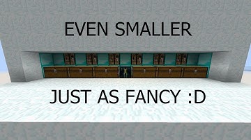 Minecraft | MORE Compact Expandable Fancy Hidden Chest!