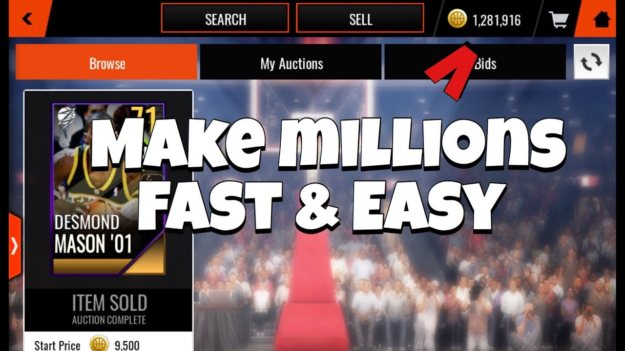 BEST COIN MAKING METHOD!! | NBA Live Mobile 18