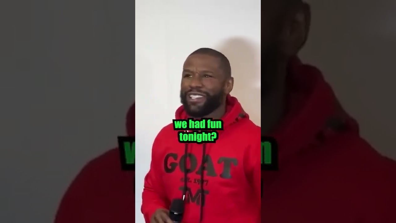 DEJI gave FLOYD MAYWEATHER a BLACK EYE