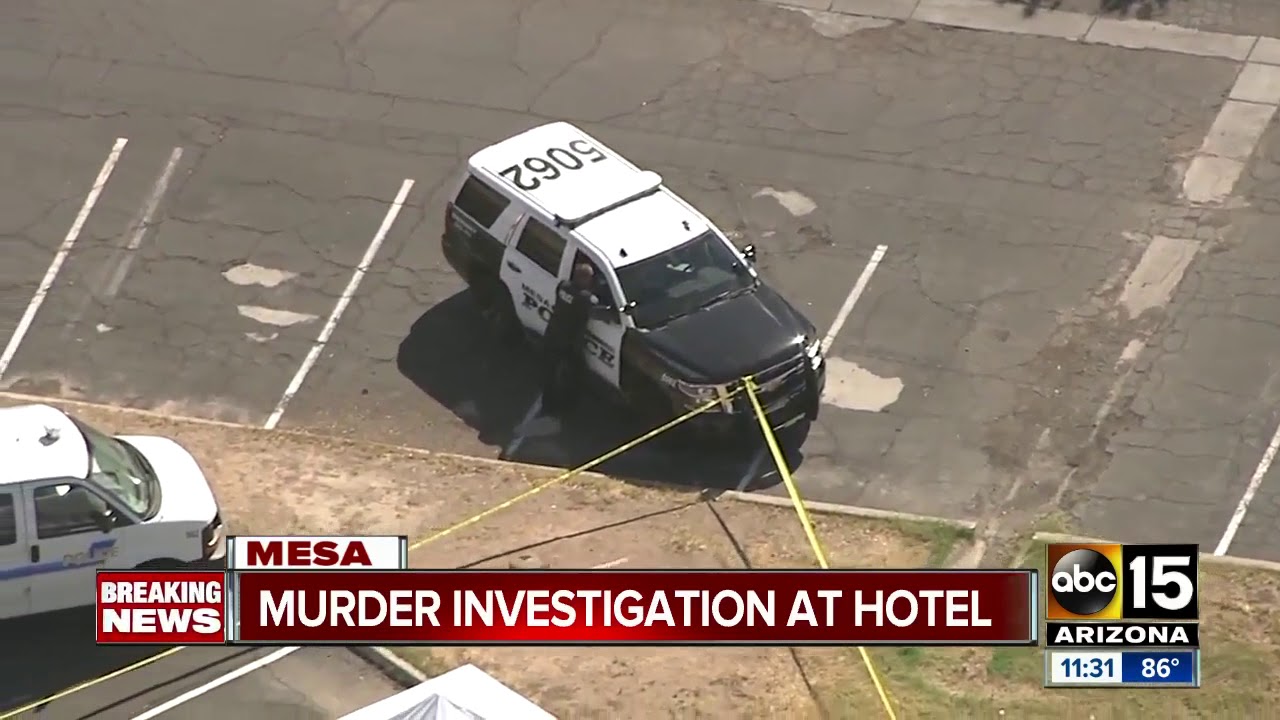 PD: Man found dead in Mesa hotel parking lot - YouTube