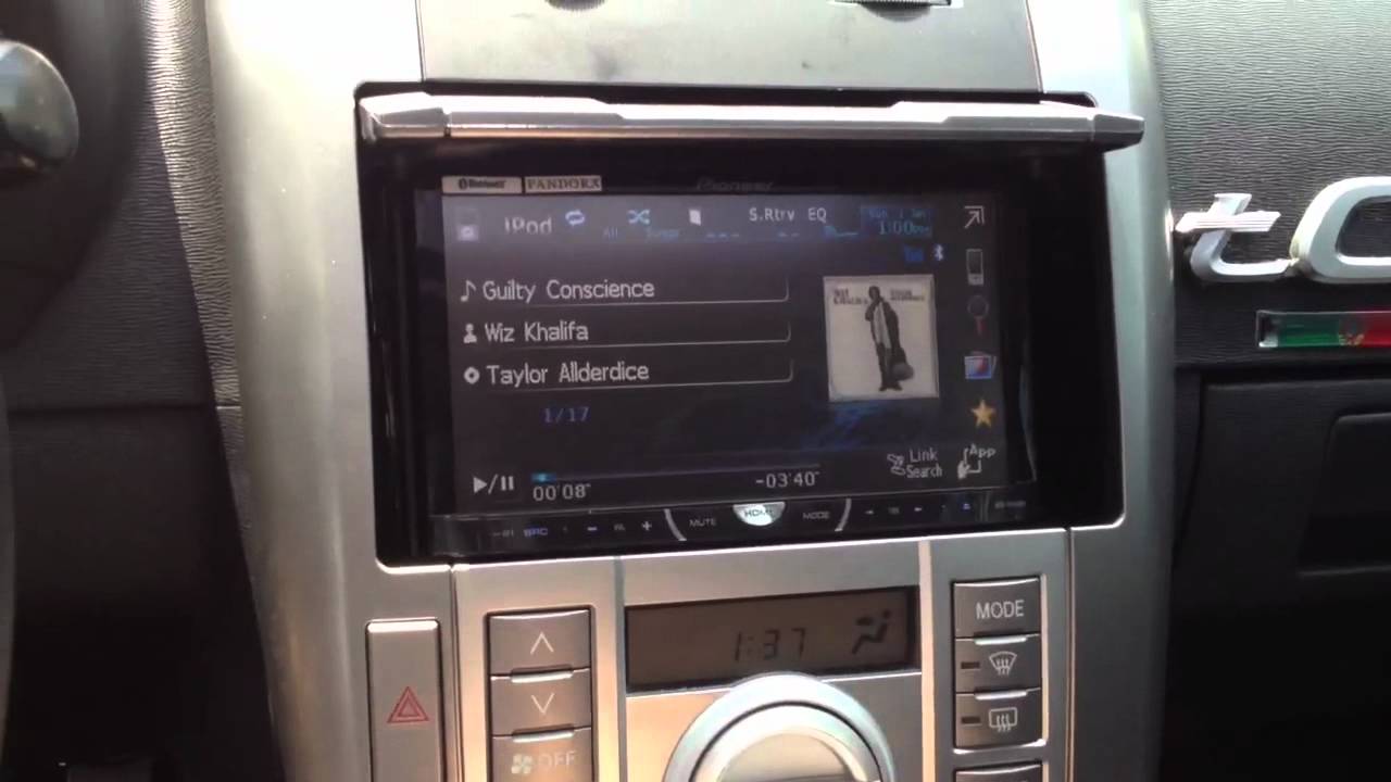 2006 scion tc with pioneer avh p4400bh double din radio - YouTube