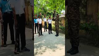 Demo instructor 🇮🇳 #drill #ncc #army #shortvideo #short #instructor #police