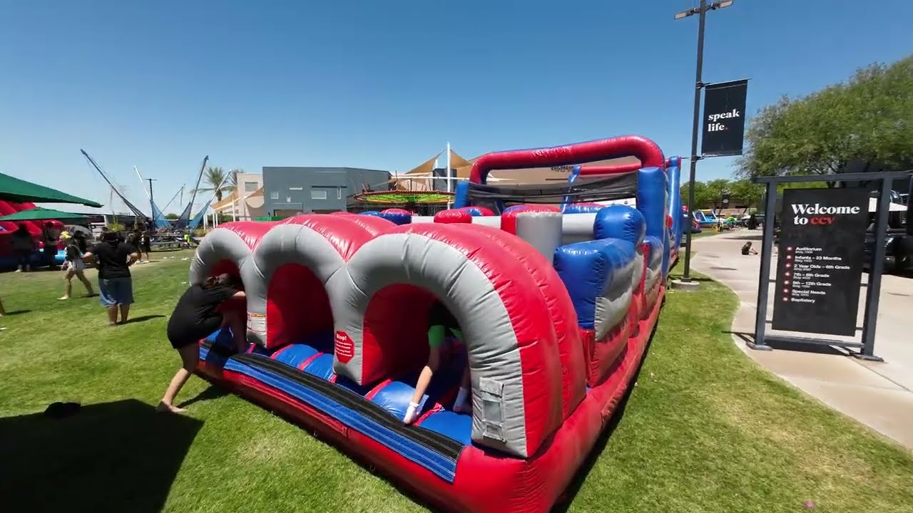 Ninja Warrior Obstacle Course Rental Phoenix, Arizona - ABA Party