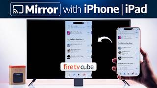 Amazon Fire TV Cube: Screen Mirror Your iPhone or iPad [VIA Airplay]