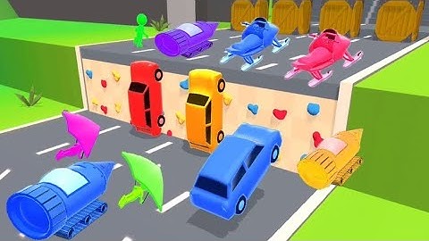 Shape Shifting 🏃‍♂️🚗🚲🚦all Levels Gameplay Walkthrough Android,ios Max Level MAX97