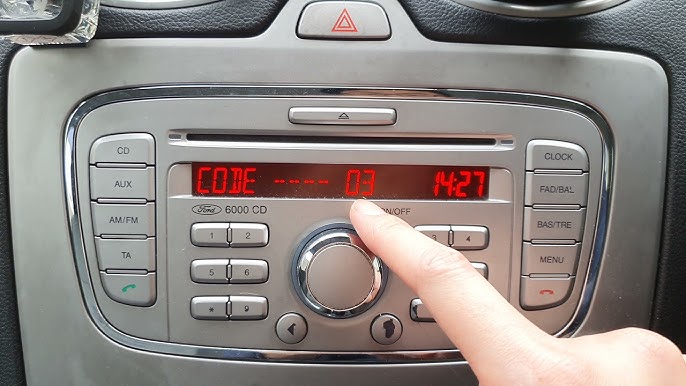 Ablehnung Desinfektionsmittel Raumschiff ford radio 6000 cd