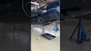 Grumman F4F-4 Wildcat Gear Swing Test