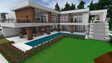 Modern House (4) - MINI BLOCK CRAFT