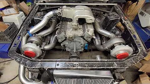 Mustang TWIN Turbo kit. Stage 3 fox body