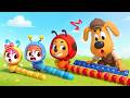 Hungry Caterpillar Adventure | Learn Traffic Rules | Sheriff Labrador | Kids Cartoon | BabyBus
