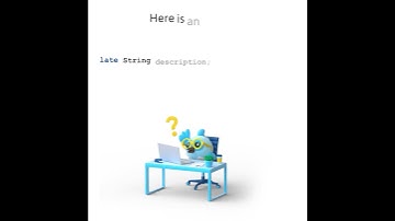 Learn Dart late modifier in one minute|  flutter null safety | flutter tutorial point #shorts