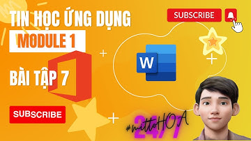 [M1-2023] - Tin học ứng dụng nâng cao M1 - Word đề 07 mới