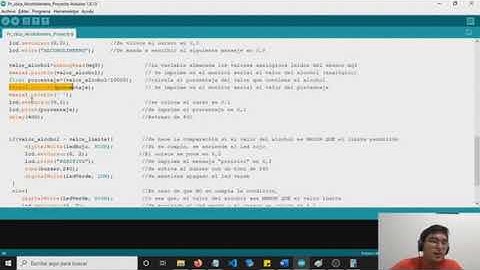 ALCOHOLÍMETRO   ARDUINO MEGA 2560   SENSOR MQ3   DISPLAY LCD