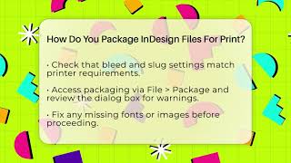 How Do You Package InDesign Files For Print? - Design Tool Unlocked