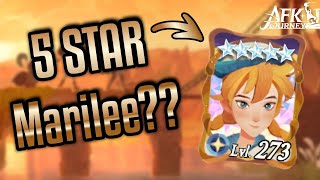 THIS is what a 5 Star Hero can do! Marilee +20!!  #afkjourney