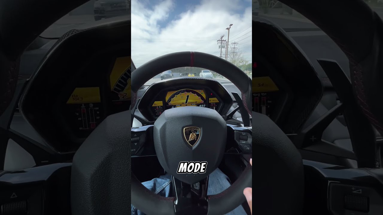 How To Drive A Lamborghini Aventador SV