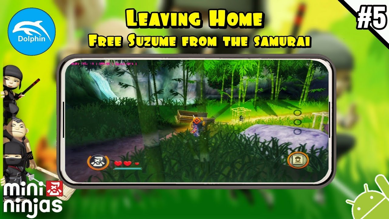 Mini Ninjas - Free Suzume From The Samurai - Gameplay Android (Dolphin ...